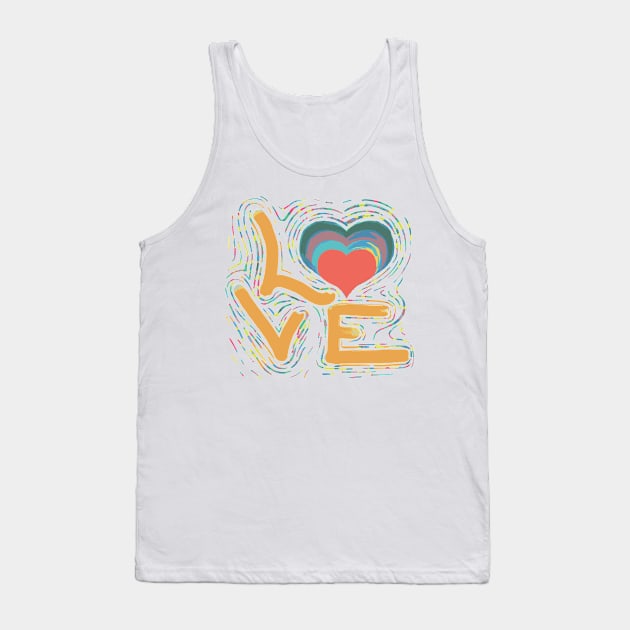 Love Pride Gay Rainbow Lgbt Tank Top by Luca loves Lili